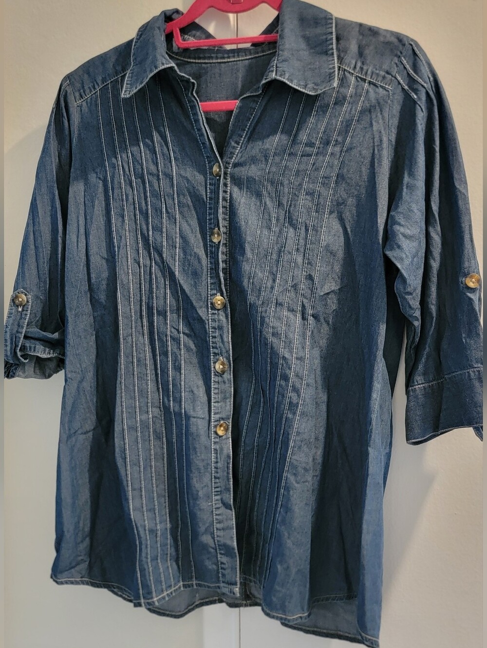 Button-Up Shirt - Blue